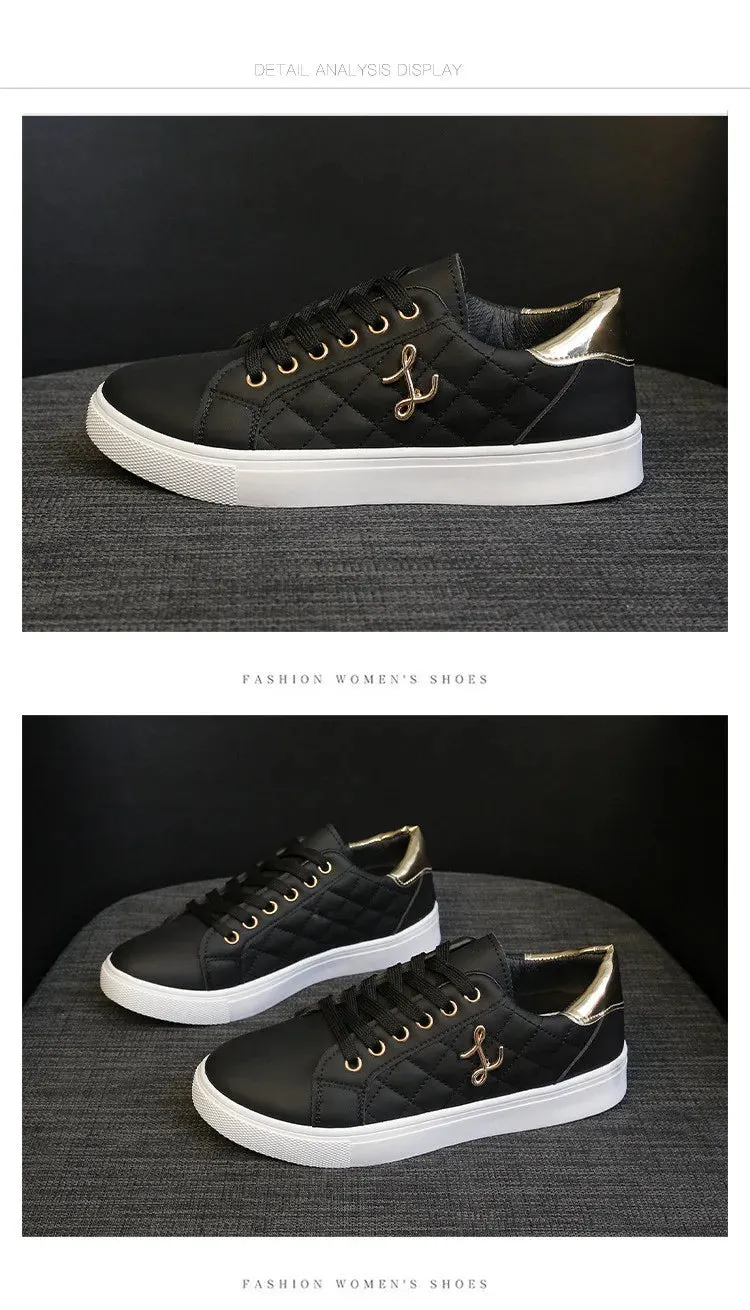 Women's Sneakers Fashion Breathable Flat Shoes Woman Soft Sole Walking Vulcanized Shoes Women Casual Sneaker Zapatos De Mujer
