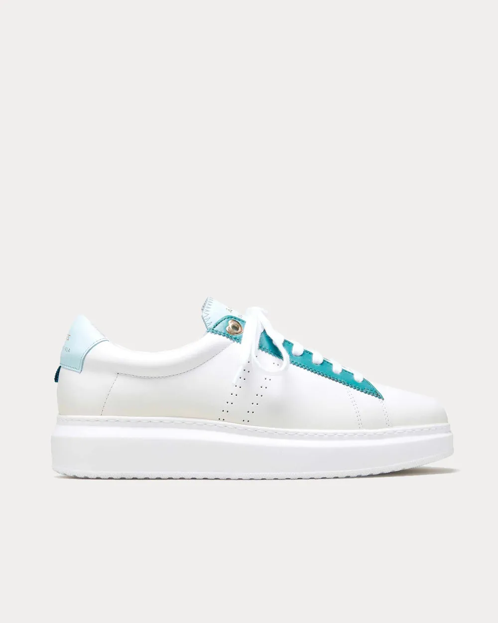 ZSP4VH Nappa White / Vert D Eau / Cypres Low Top Sneakers